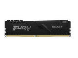 Kingston FURY Beast - DDR4 - módulo - 16 GB - DIMM de 288 contactos - 3200 MHz / PC4-25600 - CL16 - 1.35 V - sin búfer - no ECC - negro - Panamá