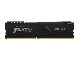 Kingston FURY Beast - DDR4 - módulo - 16 GB - DIMM de 288 contactos - 3200 MHz / PC4-25600 - CL16 - 1.35 V - sin búfer - no ECC - negro - Panamá
