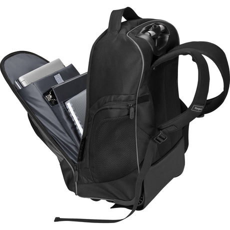 Mochila con ruedas Targus - 16" Compact Rolling Backpack - Black - Panamá