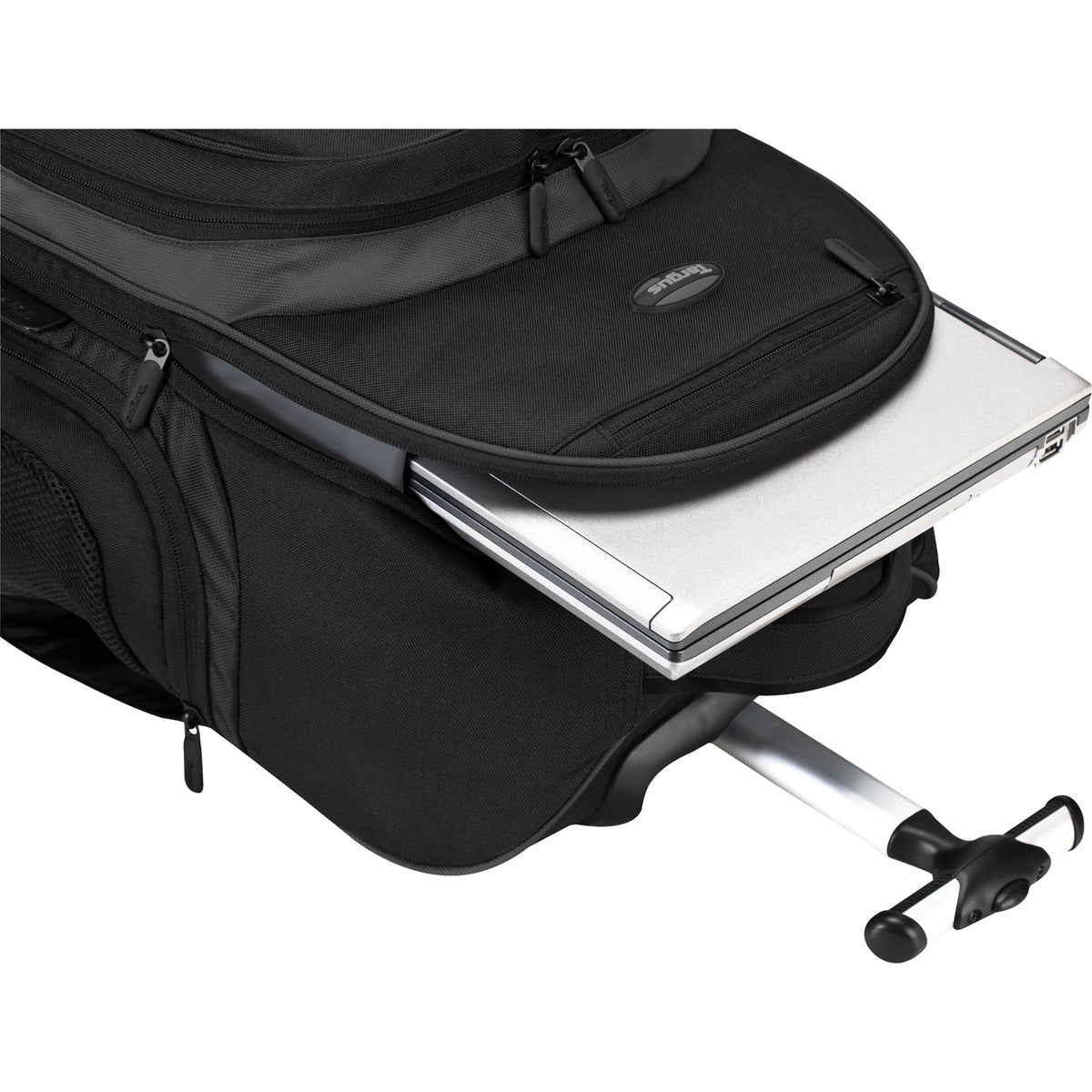 Mochila con ruedas Targus - 16" Compact Rolling Backpack - Black - Panamá