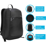 Mochila Targus Ultralight para Laptop, Negro, 15.6 - Panamá