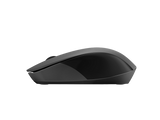 Mouse inalámbrico HP 150 negro, perfil lateral
