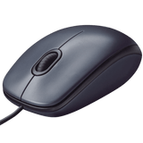 Mouse Logitech M90 | 910-004053 Negro | Cable USB - Panamá