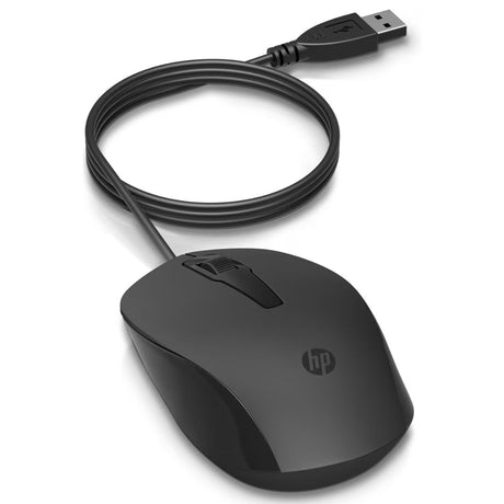 Mouse (Raton) HP 150 USB – Precisión y Confort al Alcance de tu Mano - Panamá