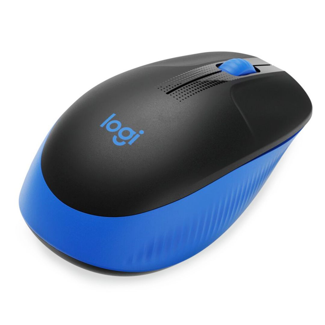 Mouse (Raton) Logitech M190- Azul | Inalámbricos - Panamá