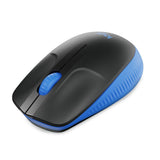 Mouse (Raton) Logitech M190- Azul | Inalámbricos - Panamá