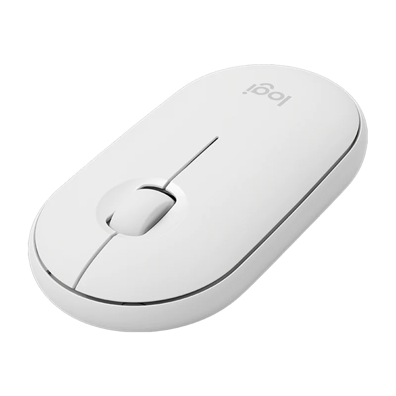 Mouse (Raton) Logitech Pebble M350 Blanco | Bluetooth - Panamá