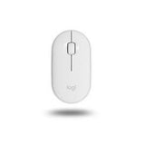 Mouse (Raton) Logitech Pebble M350 Blanco | Bluetooth - Panamá