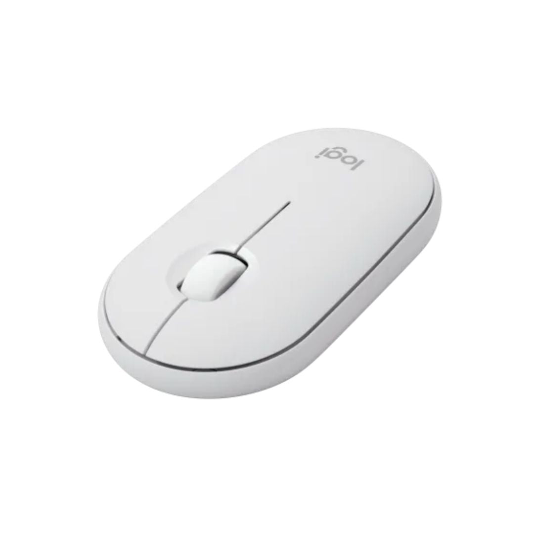 Mouse (Raton) Logitech Pebble Mouse 2 M350s | Blanco | Bluetooth - Panamá