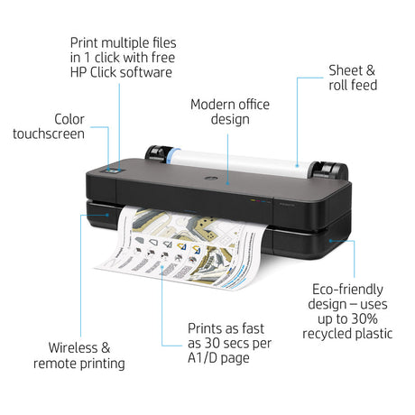 Plotter HP DesignJet T250 - 24 pulgadas - 5HB06A#B1K - Panamá