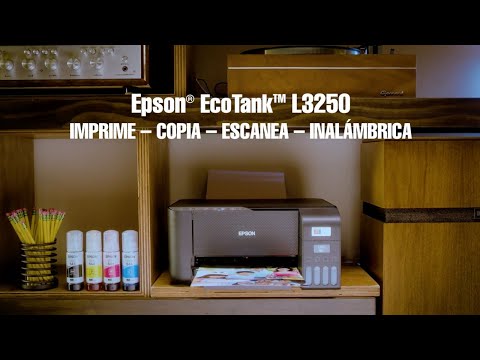 Impresora Epson L3250 EcoTank - Multifuncional 3 en 1 - Wi-Fi - Pantalla Táctil - Económica y Eficiente - 4.500 Páginas en Negro - 7.500 Páginas