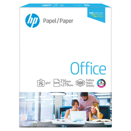 Resma de Papel Bond Carta HP Office Paper 75 GSM - 8 1/2 X 11 - 500 páginas - Panamá