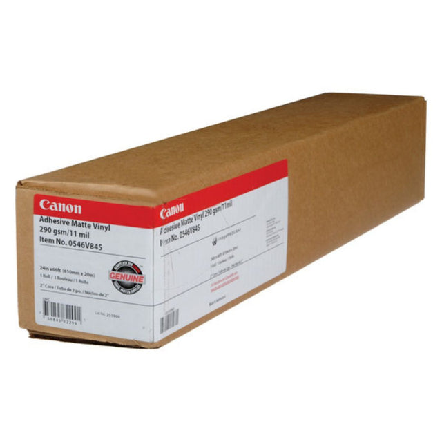 Rollo de Papel Canon Adhesivo Vinil adhesivo mate 24'×66'| 0546V845 - Panamá
