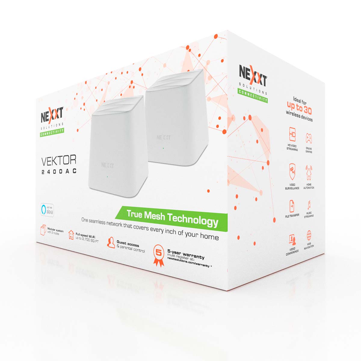 Router Vektor 2400 AC (2 módulos) - Panamá
