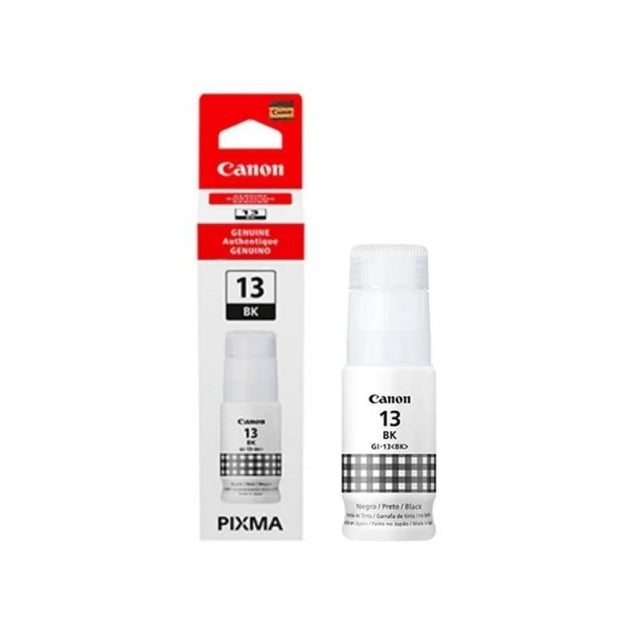 Tinta Canon GI-13BK Negro | Para Pixma G510 / G610 - Panamá
