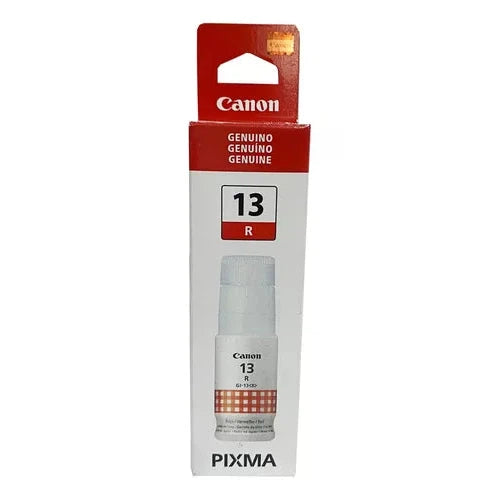 Tinta Canon GI-13R Rojo | Para Pixma G510 / G610 - Panamá