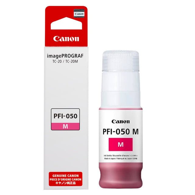 Tinta Canon PFI-050M Magenta | Para imagePROGRAF TC-20 / TC-20M - Panamá