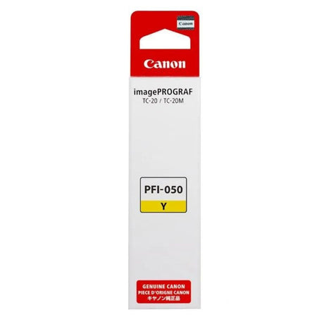 Tinta Canon PFI-050Y Amarillo | Para imagePROGRAF TC-20 / TC-20M - Panamá