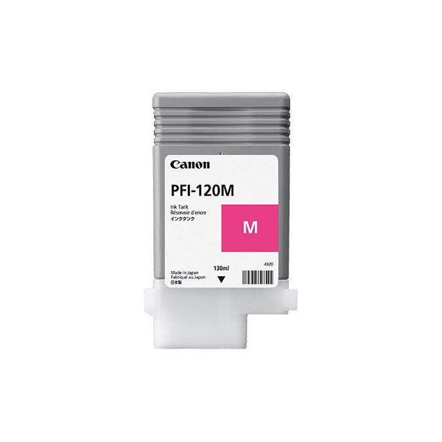 Tinta Canon PFI-120M Magenta | Para imagePROGRAF TM-200 / TM-205 / TM-300 / TM-305 - Panamá
