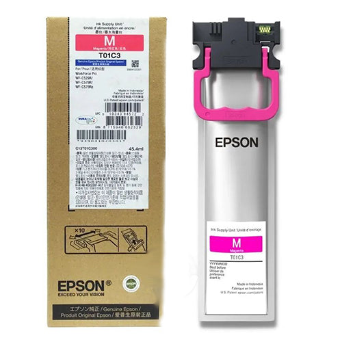 Tinta Epson T01C3 - Magenta | WorkForce Pro WF-C529R/WF-C579R/WF-C579Ra | C13T01C300 - Panamá