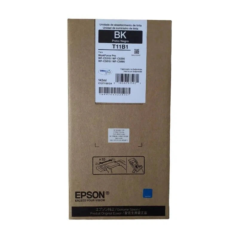 Tinta Epson T11B120-AL Negra | WorkForce Pro WF-C5810 / WF-C5890/ WF-C5390/ WF-5310 - Panamá