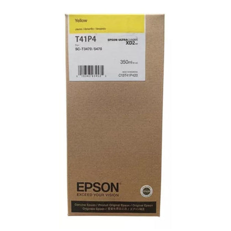Tinta Epson T41P420 de Alta Capacidad T41P - Amarillo | SureColor -T3470/3475/5470/5475/5470M - Panamá