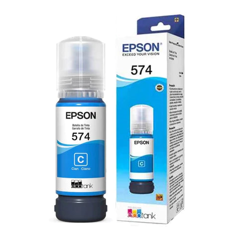 Tinta Epson T574220 - Cyan | Epson 574 | Ecotank L8050/L18050 - Panamá
