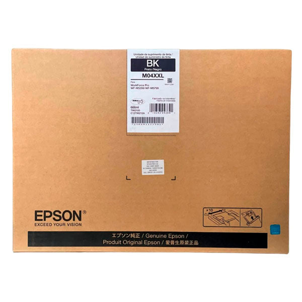 Tinta Epson M04XXL - BLACK | WorkForce Pro WF-M5299 / M5799 | C13T96212A | 40,000 Páginas - Panamá