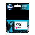 Tinta HP 670 Magenta - CZ115AL | Para DeskJet Ink Advantage 3525 / 4615 / 4625 / 5525 - Panamá