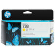 Tinta Hp 738 Amarillo- 130 ml - 498N7A - Hp Designjet T850 - Panamá