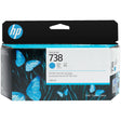 Tinta Hp 738 Cyan - 130 ml - 498N5A - Hp Designjet T850 - Panamá