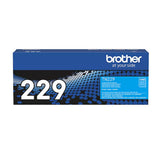 Toner Brother TN-229 Cyan | TN229C | Para HL-L3220CDW / HL-L3280CDW / HL-L3295CDW / HL-L3300CDW / HL-L8245CDW / MFC-L3720CDW / MFC-L3765CDW / MFC-L3780CDW / MFC-L8395CDW | 1,200 páginas - Panamá
