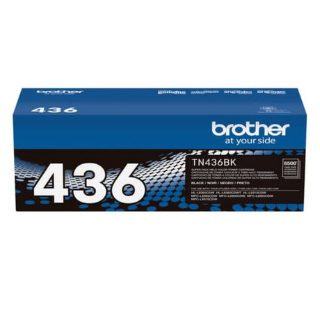 Toner Brother TN-436BK Alto Rendimiento Negro| TN436BK (LIQUIDACIÓN) | Para HL-L8360CDW / HL-L8360CDWT / HL-L9310CDW / MFC-L8900CDW / MFC-L9570CDW - Panamá