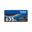 Tóner original Brother TN-635XLBK Negro