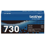 Toner Brother TN-730 | TN730 | Para HL-L2350DW / HL-L2390DW / HL-L2395DW / HL-L2370DW / MFC-L2710DW / MFC-L2750DW | 1,200 páginas - Panamá