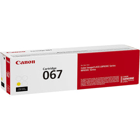 Toner Canon 067 Yellow | Para imageCLASS LBP632Cdw / MF656Cdw | 1,350 páginas - Panamá