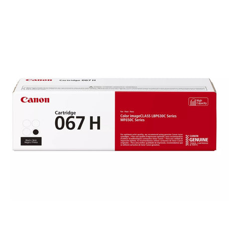 Toner Canon 067H | 067 H | Negro | Para imageCLASS LBP632Cdw / MF656Cdw | 3,130 páginas - Panamá