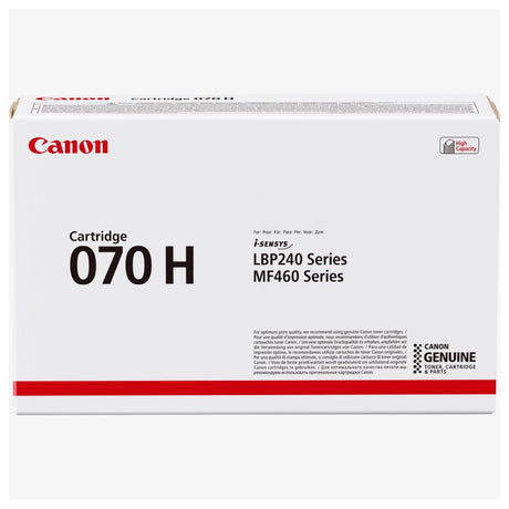 Toner Canon 070H | Para i-SENSYS MF465dw / LBP246dw | 10,200 páginas - Panamá