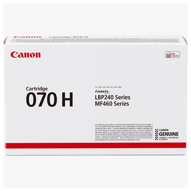 Toner Canon 070H | Para i-SENSYS MF465dw / LBP246dw | 10,200 páginas - Panamá