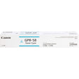 Toner Canon GPR-58 Cyan | GPR58 para Canon ImageRUNNER C256 / C356 - Panamá