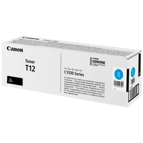 Toner Canon T12 Cyan | Para imageClass X LBP1333C, MF1333C | 5,300 páginas - Panamá