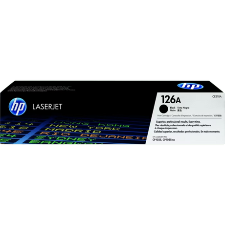 Toner Hp CE310A 126A Negro | Para LaserJet Pro CP1025 / M175 | 1,200 páginas - Panamá