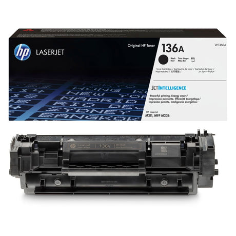 Toner Hp W1360A 136A | Para LaserJet M208 / M209 / M211 / M232/ M233 / M234 / M236 | 1,150 páginas - Panamá