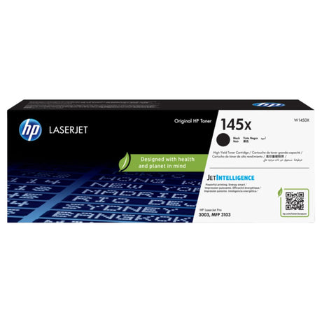 Toner Hp W1450X 145X | Para LaserJet Pro 3003 / 3103 | 4,000 páginas - Panamá