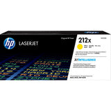 Toner Hp W2122X - Amarillo - 212X | Para LaserJet Enterprise M554 / M555 / M578 | LaserJet Enterprise Flow M578 | 10,000 páginas - Panamá