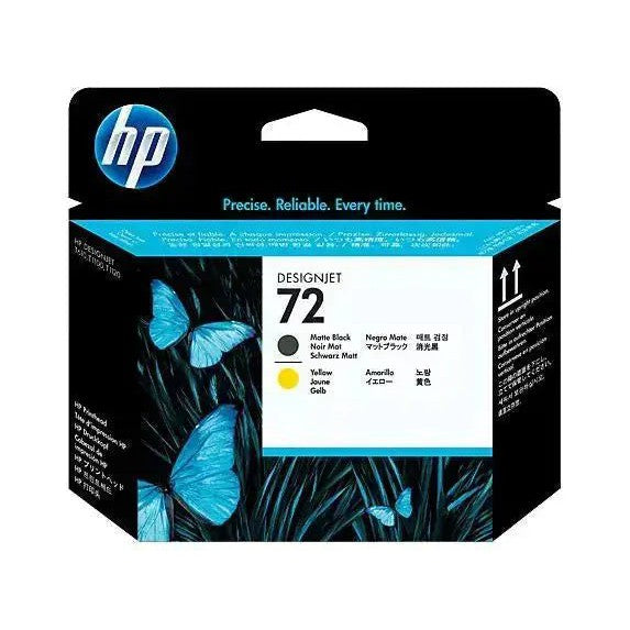 Cabezal Hp C9384A - 72 Matte Black | Yellow - 72 - Hp Designjet