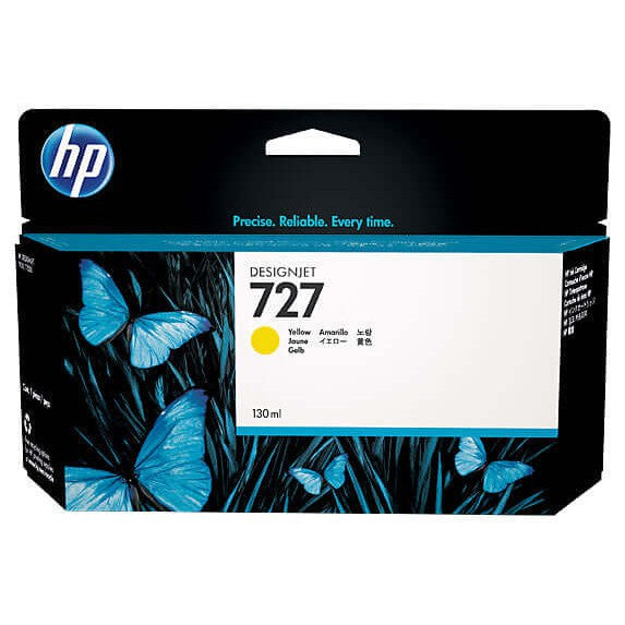 Cartucho de tinta HP Designjet 727 Amarillo de 130 ml