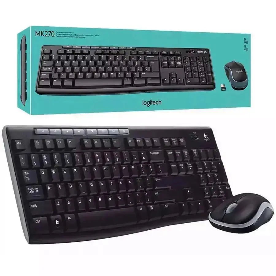 Combo Teclado y Mouse Logitech MK270 -  920-004432