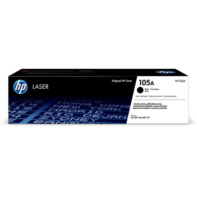 Toner HP W1105A para LaserJet 105A 107W 135W 137fnw