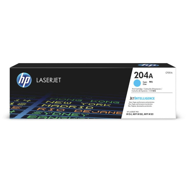 Toner Hp Cf511A - 204A Cyan